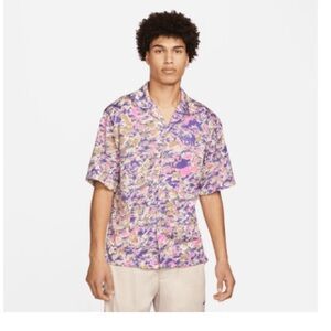 Nike Trek Division Physic Purple Button Up